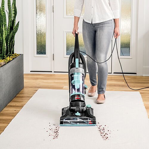 Bissell powerforce helix online bagless upright vacuum